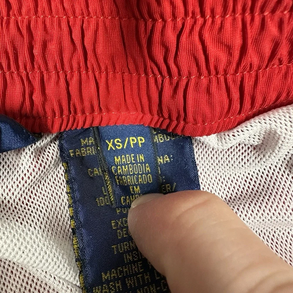 Polo Ralph Lauren Men's XS 2016 Olympic Red USA Flag Swim‎ Trunks Board Shorts